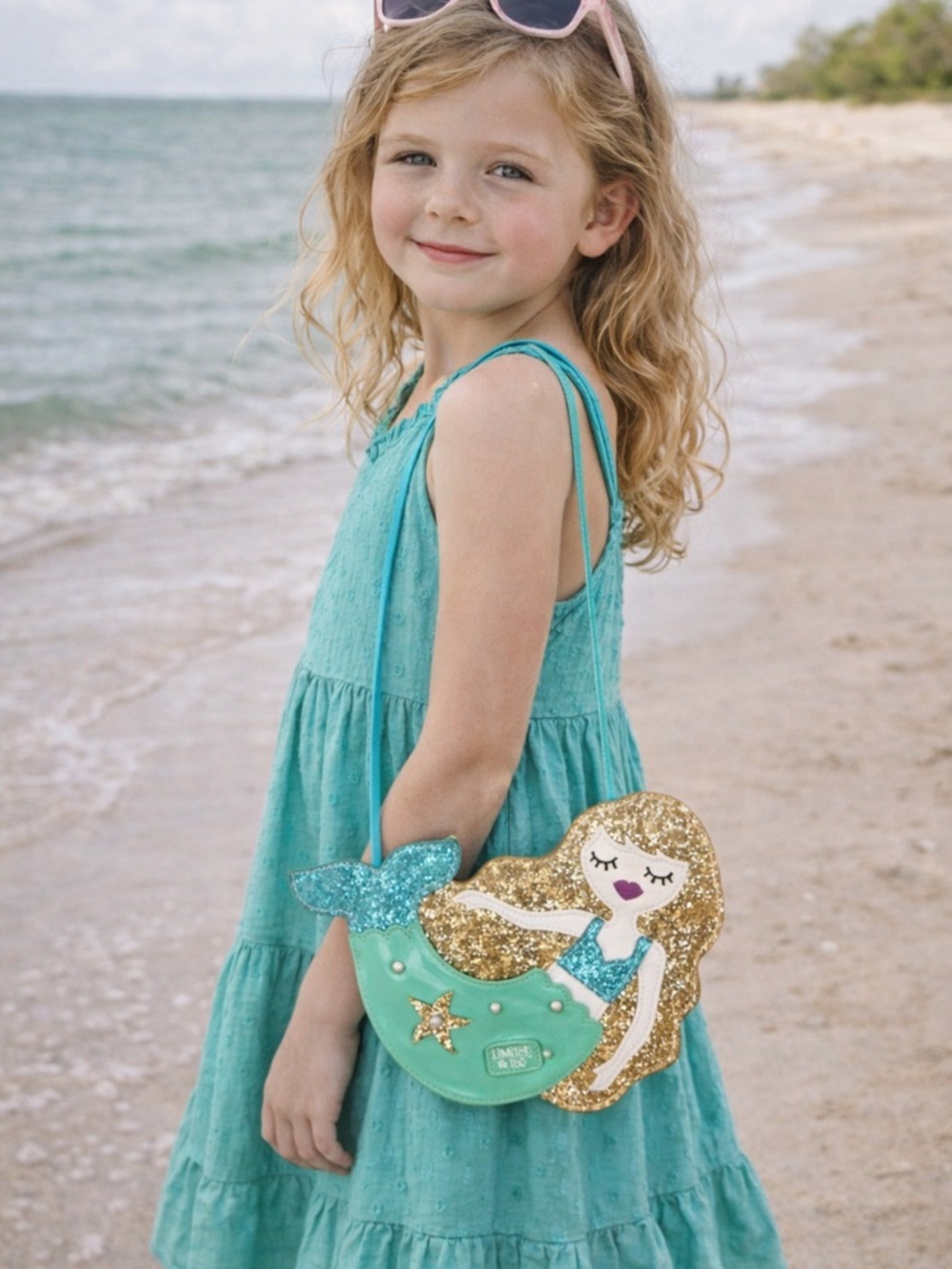 Glitter Mermaid Crossbody Purse by Limited Too